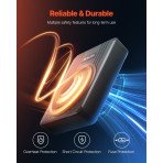 Auto subwoofer ispod sjedala 400 W, 32,2 × 23,5 × 8 cm