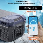 Auto hladnjak s kompresorom za hlađenje i zamrzavanje, 15 L, −20 do 20 °C, 12/24 V i 230 V