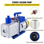 Vakuumska pumpa za klimu 254 L, 0,7 kW, masa 18,4 kg