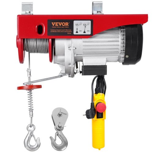 Električna dizalica sa sajlom 230 V, nosivost 399 kg, masa 16,4 kg Električna dizalica sa sajlom 230 V, nosivost 399 kg, masa 16,4 kg