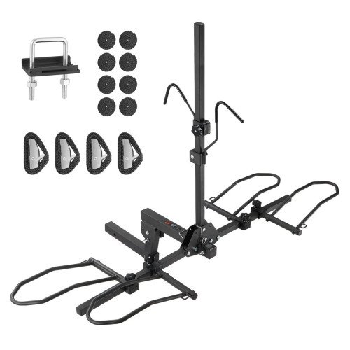 Sklopivi nosač bicikla na kuku, 2″, nosivost 73 kg Sklopivi nosač bicikla na kuku, 2″, nosivost 73 kg