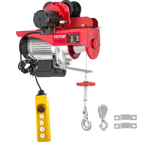 Električna dizalica sa sajlom 220 V, nosivost 998 kg, masa 43,4 kg Električna dizalica sa sajlom 220 V, nosivost 998 kg, masa 43,4 kg