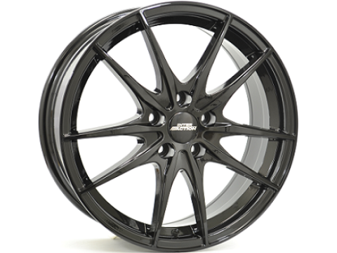7,0X17 IA ZODIAC 4/100   ET40 CH73,1 7,0 17 40 4X100 INTER ACTION 73,1 Gloss Black