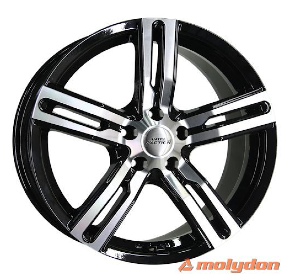 6,5X16 IA KARGIN 5/114,3 ET45 CH66,1 1000KG 6,5 16 45 5X114 INTER ACTION 66,1 Black / Polished