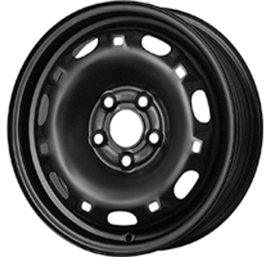 5,0X14 MW STEEL 14082 5/100   ET35   CH57,1 Black