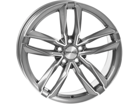 8,5X19 MONACO MC2 5/112 ET35 CH66,5 8,5 19 35 5X112 MONACO 66,5 Anthracite / Polish