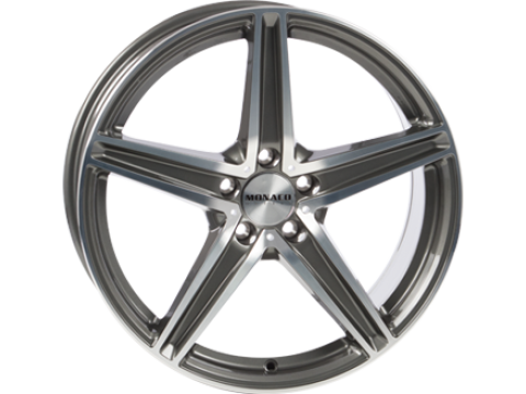 8,0X18 MONACO MC3 5/112 ET35 CH66,5 8,0 18 35 5X112 MONACO 66,5 Anthracite / Polish