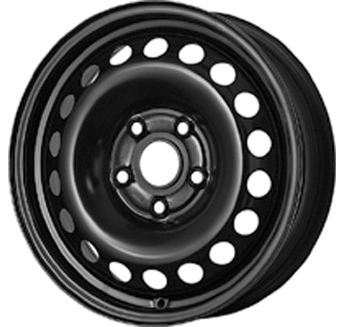 6,0X15 MW STEEL 15155 5/112   ET47   CH57,1 Black