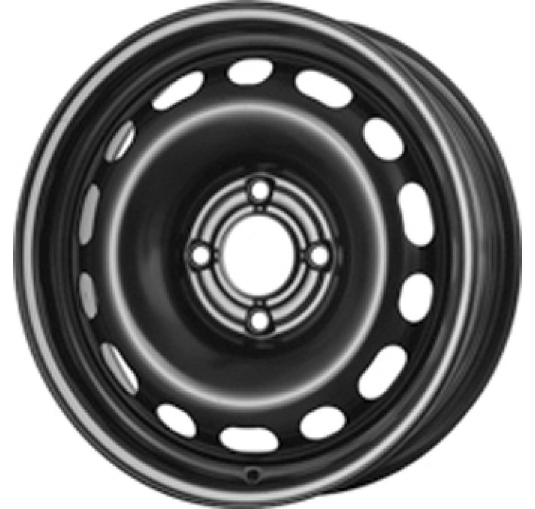 6,5X15 MW STEEL 15213 4/108   ET27   CH65,1 Black