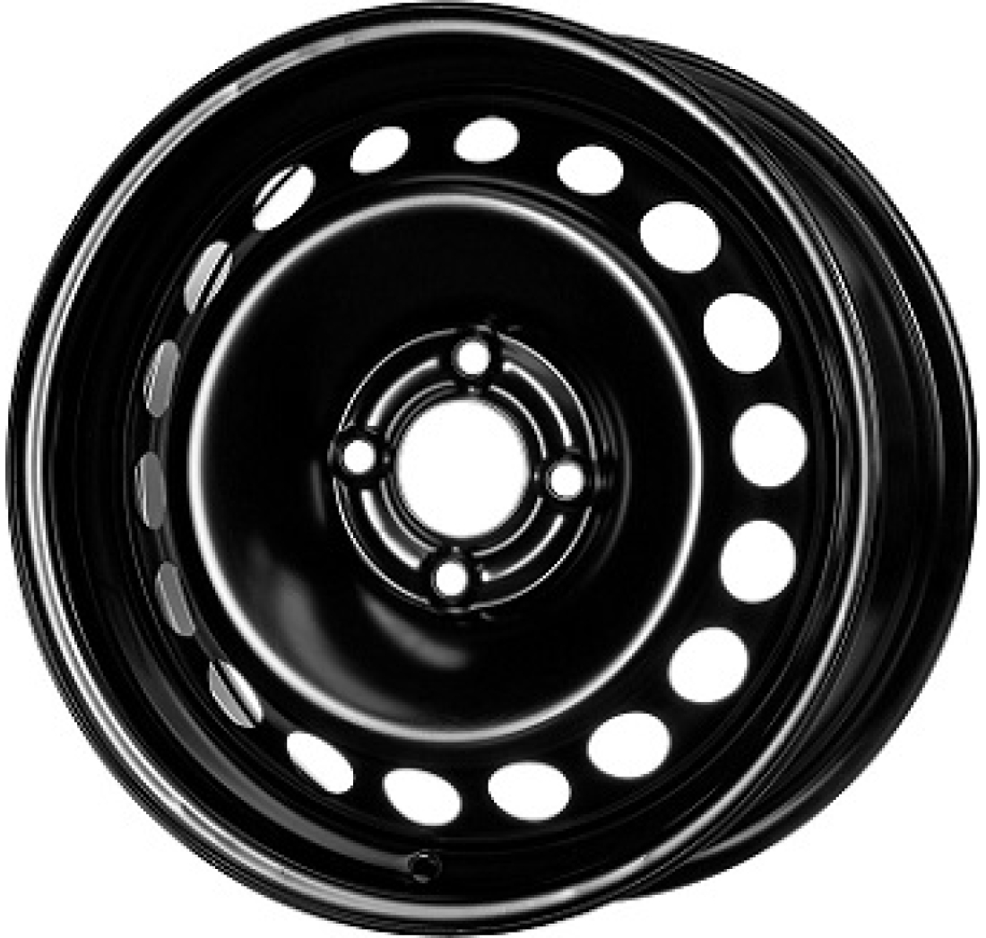 6,0X15 MW STEEL 15253 4/100   ET40   CH60,1 Black