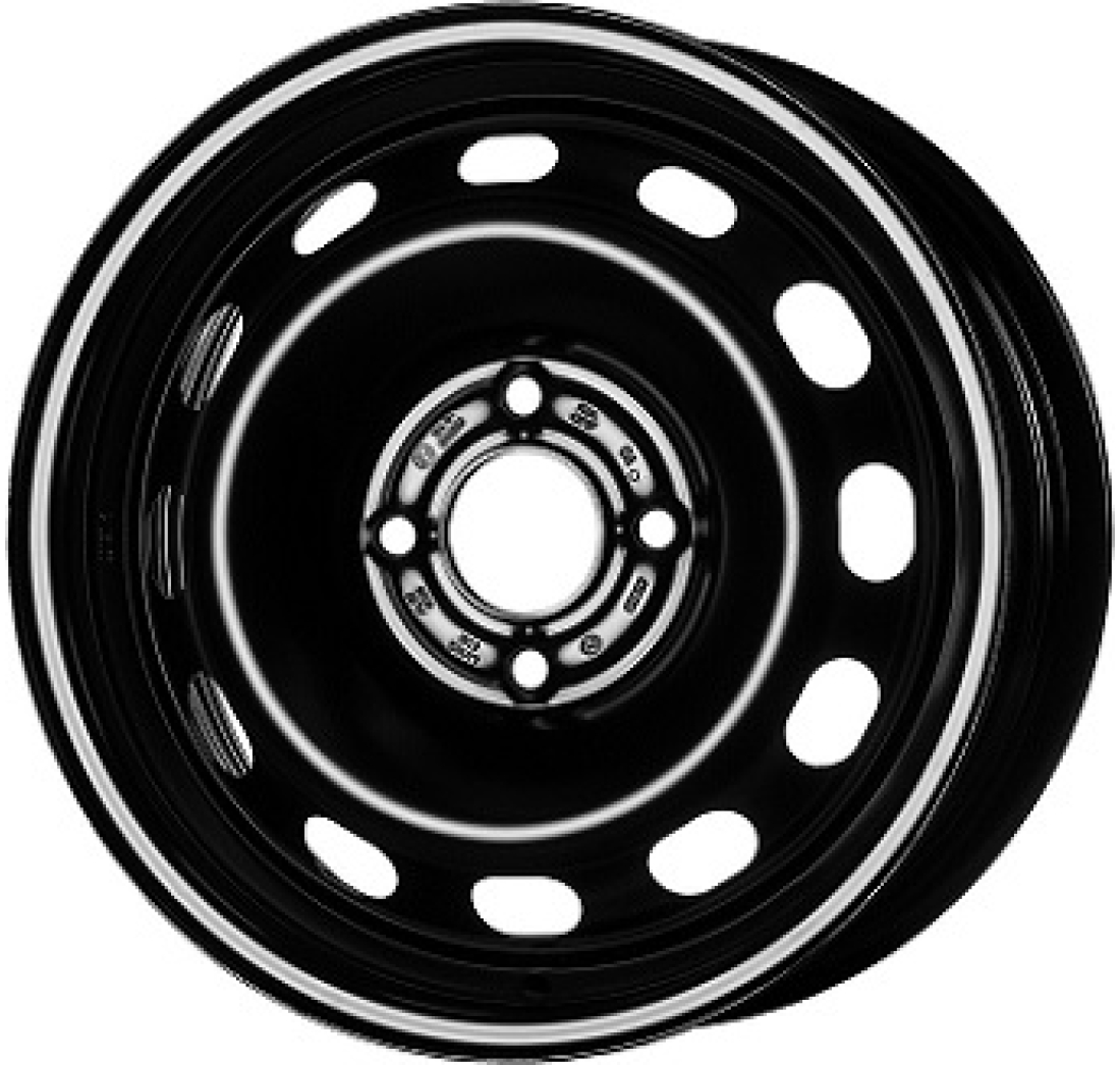 6,0X15 MW STEEL 15293 4/108   ET45   CH63,4 Black