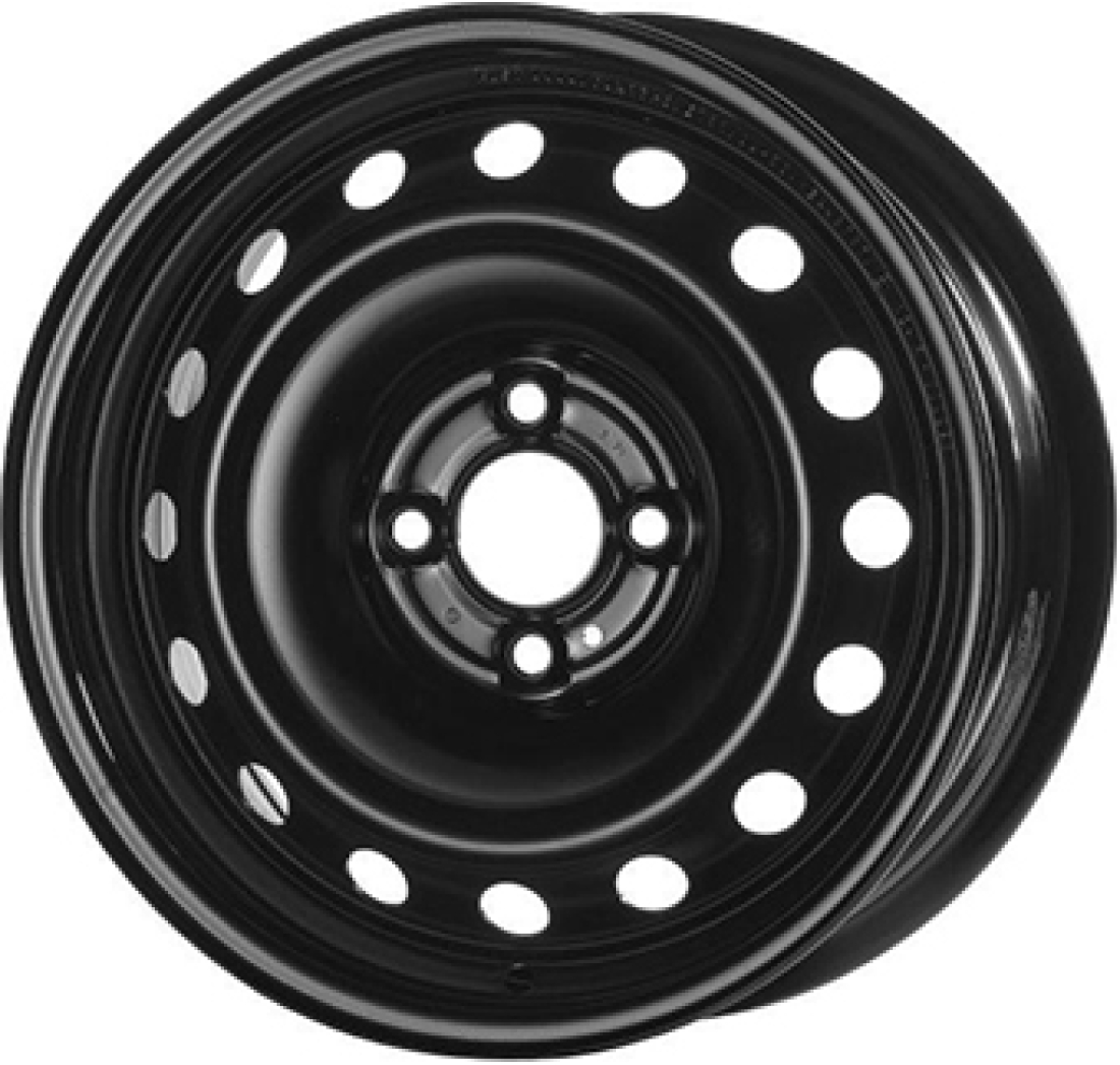6,0X15 MW STEEL 15301 4/100 ET31 CH60,1 Black