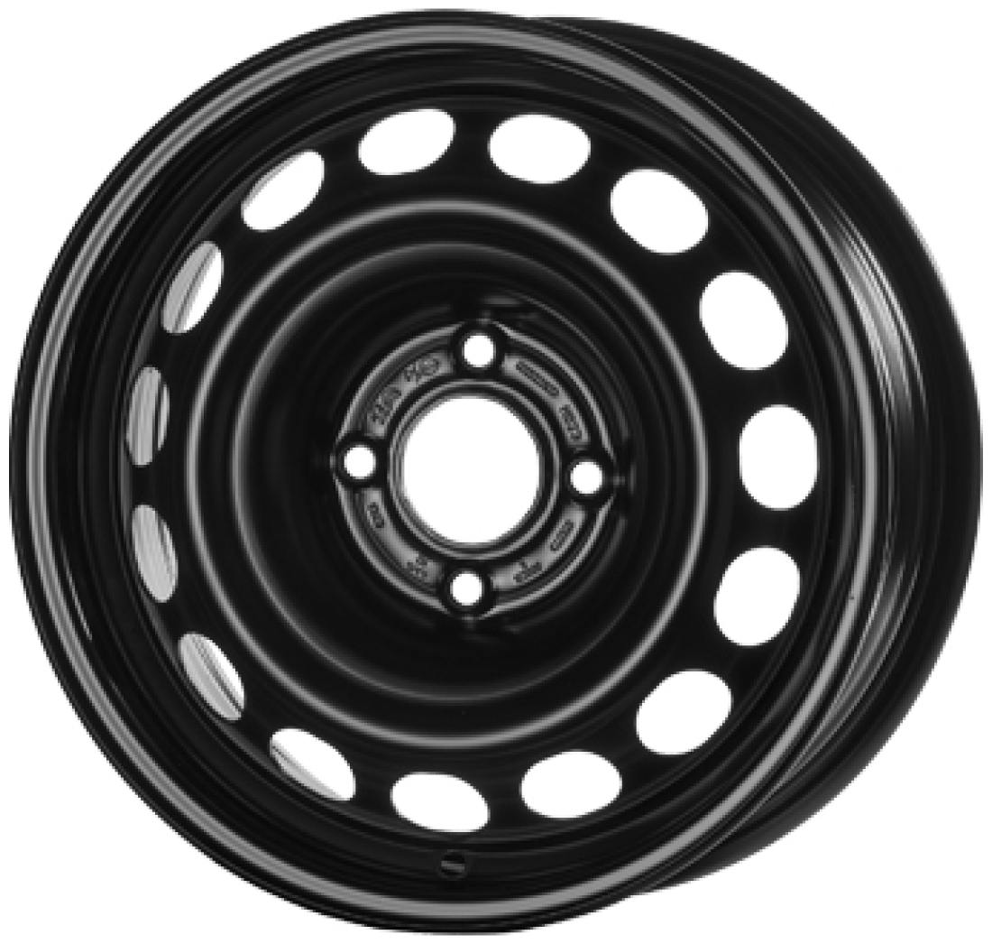 6,0X15 MW STEEL 15303 4/108 ET32 CH65,1 Black