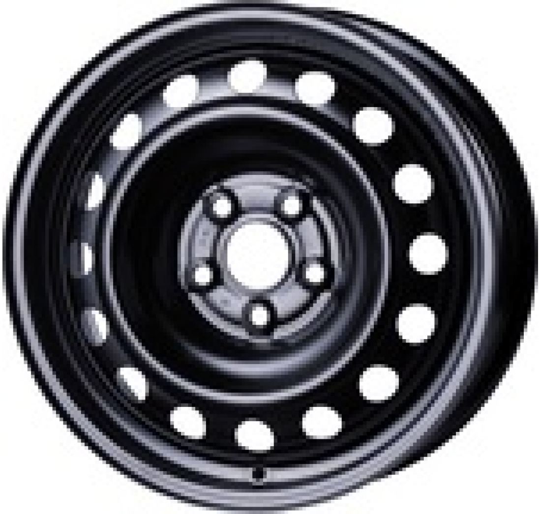 6,0X15 MW STEEL 15311 5/100 ET45 CH54,1 Black
