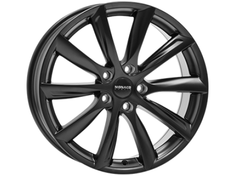 8,5X19  MONACO GP6 5/120   ET35 CH64,1 8,5 19 35 5X120 MONACO 64,1 Dull Black
