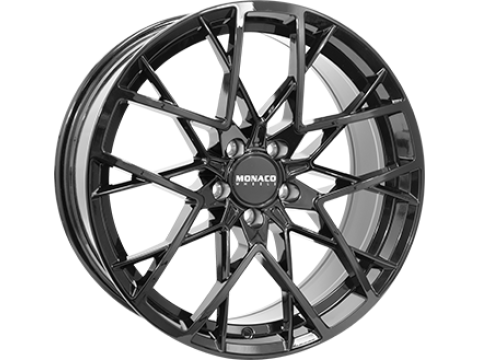 8,5X19 MONACO GP9 5/114,3 ET40 CH67,1 8,5 19 40 5X114 MONACO 67,1 Gloss Black