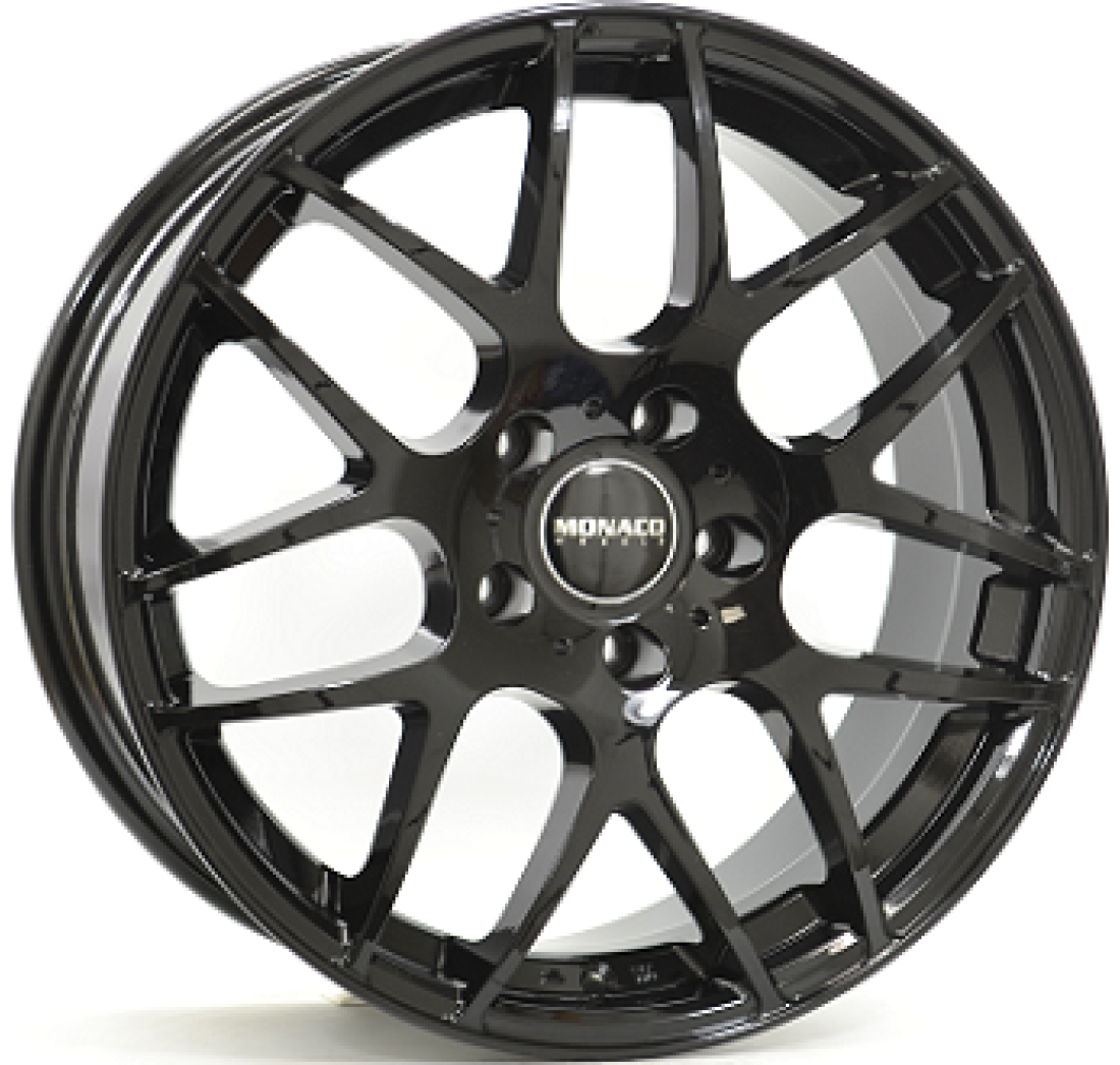 8,0X18 MONACO SPORT 5/120   ET42 CH72,6 8,0 18 42 5X120 MONACO 72,6 Gloss Black