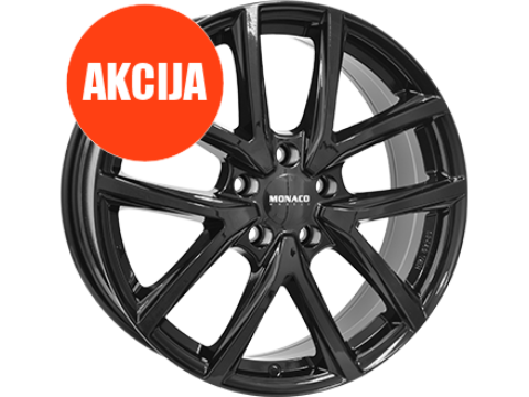 6,5X16 MONACO WHEELS CL2 5/100   ET40 CH57,1 6,5 16 40 5X100 MONACO WHEELS 2 57,1 Gloss Black