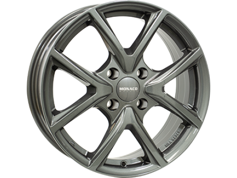 6,5X16 MONACO WHEELS CL2 4/108   ET25 CH65,1 6,5 16 25 4X108 MONACO WHEELS 2 65,1 Anthracite Dark