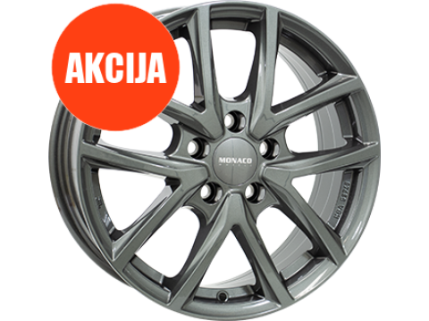 6,5X16 MONACO WHEELS CL2 5/108   ET45 CH65,1 6,5 16 45 5X108 MONACO WHEELS 2 65,1 Anthracite Dark