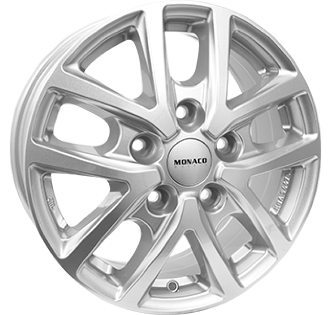 6,5X16 MONACO WHEELS CL2T 5/130   ET66 CH78,1 6,5 16 66 5X130 MONACO WHEELS 78,1 Silver