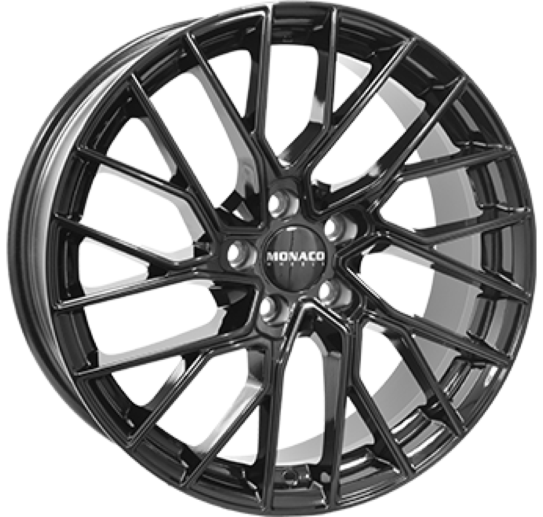 8,0X18 MONACO WHEELS GP11 5/114,3 ET40 CH67,1 8,0 18 40 5X114 MONACO WHEELS 67,1 Gloss Black