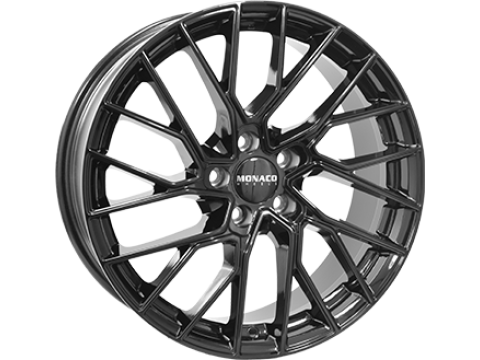 8,0X18 MONACO WHEELS GP11 5X108   ET45 CH63,4 8,0 18 45 5X108 MONACO WHEELS 63,4 Gloss Black