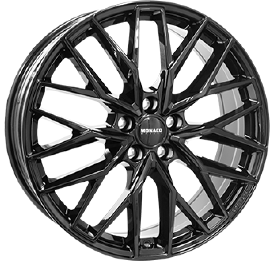 8,0X18 MONACO WHEELS GPX 5/114,3 ET50 CH67,1 8,0 18 50 5X114 MONACO WHEELS 67,1 Gloss Black