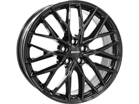 8,0X19 MONACO WHEELS GPX 5/108 ET45 CH63,4 8,0 19 45 5X108 MONACO WHEELS 63,4 Gloss Black