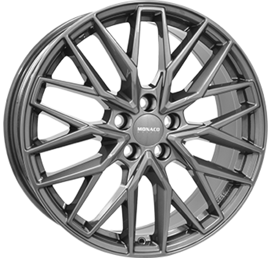 8,0X19 MONACO WHEELS GPX 5/112   ET45 CH57,1 8,0 19 45 5X112 MONACO WHEELS 57,1 Anthracite Dark