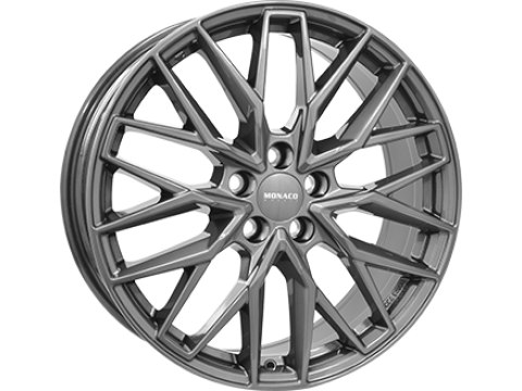 8,0X19 MONACO WHEELS GPX 5/112   ET45 CH57,1 8,0 19 45 5X112 MONACO WHEELS 57,1 Anthracite Dark