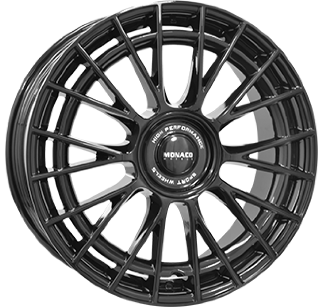8,5X20 MONACO WHEELS GP12 5/112   ET42 CH66,5 8,5 20 42 5X112 MONACO WHEELS 66,5 Gloss Black