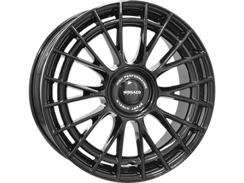 8,0X18 MONACO WHEELS GP12 5/114,3 ET40 CH67,1 8,0 18 40 5X114 MONACO WHEELS 67,1 Gloss Black