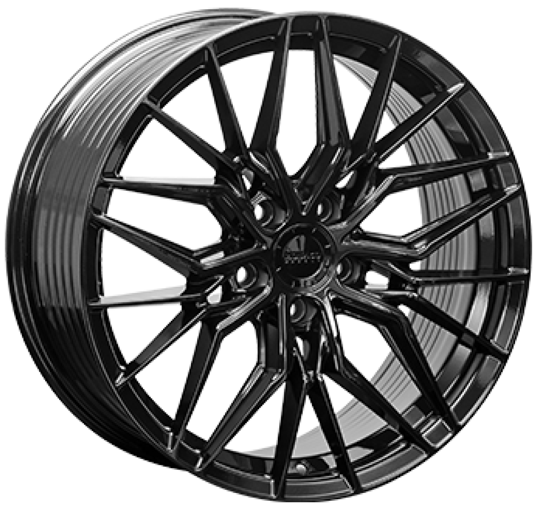 8,0X18 MONACO WHEELS FF2 5/112   ET45 CH66,5 8,0 18 45 5X112 MONACO WHEELS 66,5 Gloss Black