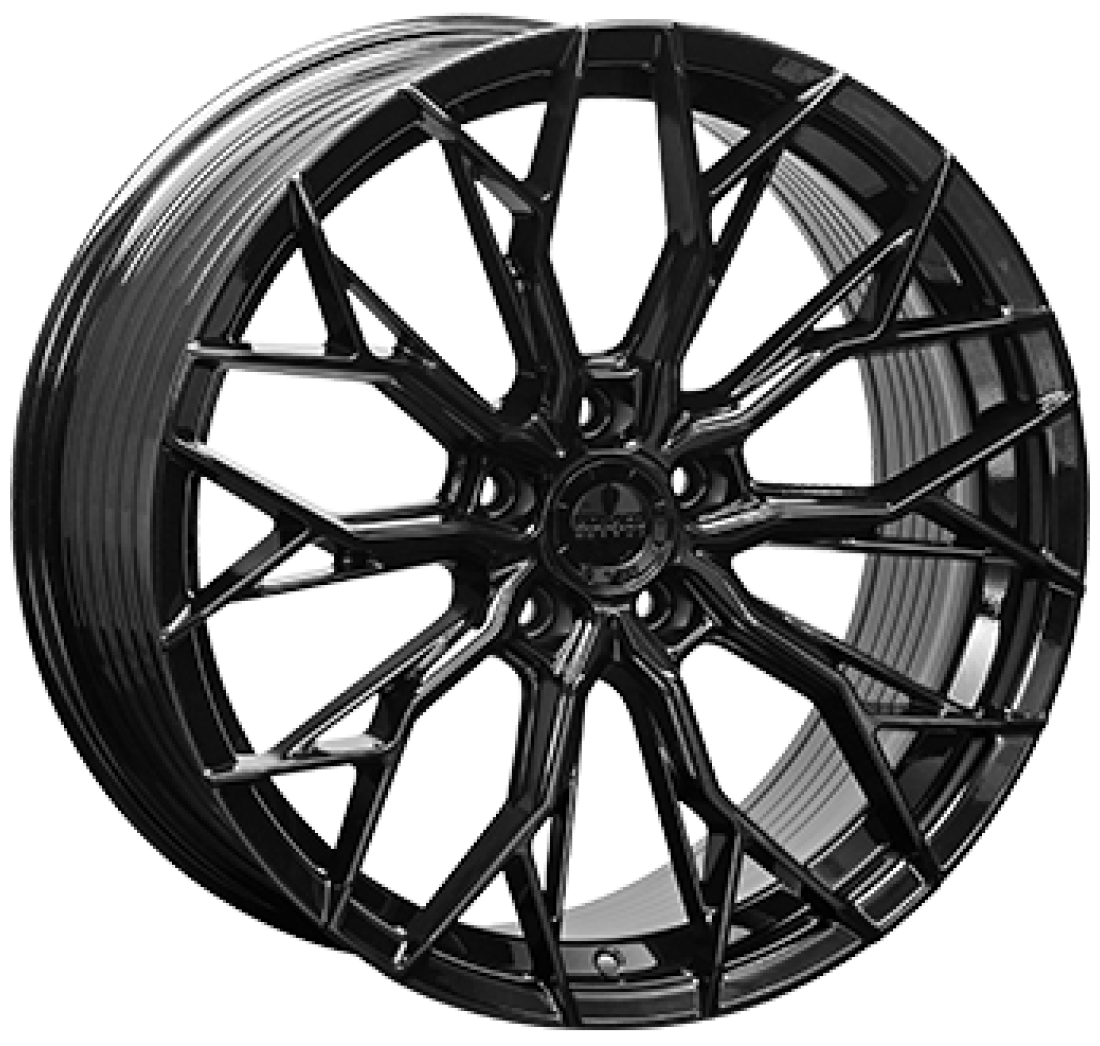 8,5X19 MONACO WHEELS FF3 5/114,3 ET40 CH64,1 8,5 19 40 5X114 MONACO WHEELS 64,1 Gloss Black