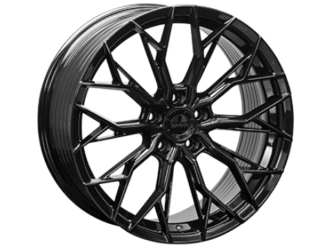 8,5X19 MONACO WHEELS FF3 5/112   ET45 CH66,5 8,5 19 45 5X112 MONACO WHEELS 66,5 Gloss Black