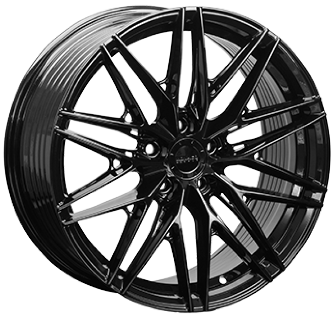 8,0X18 MONACO WHEELS FF4 5/108   ET45 CH65,1 8,0 18 45 5X108 MONACO WHEELS 65,1 Gloss Black