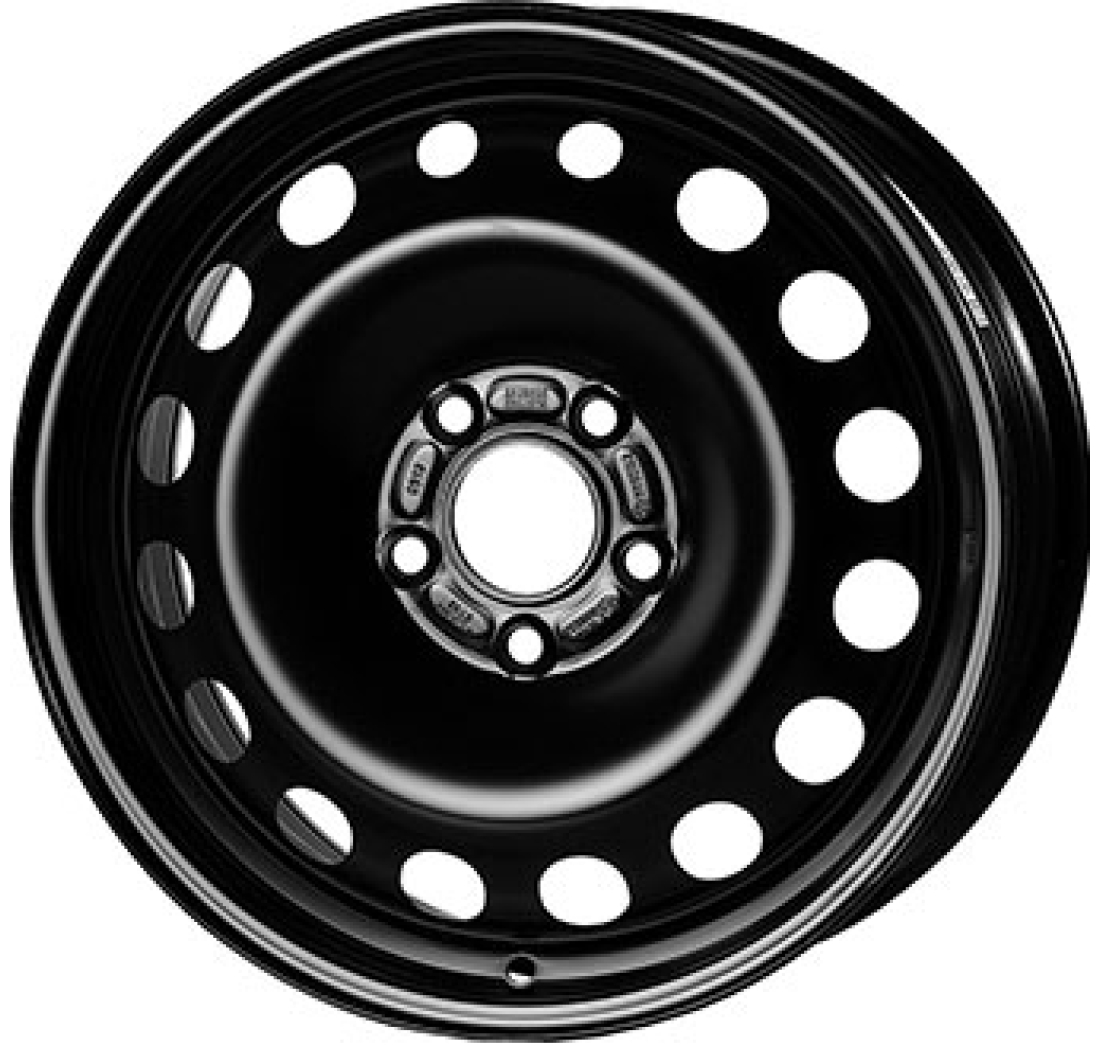 6,5X16 MW STEEL 16186 5/108   ET50   CH63,4 Black