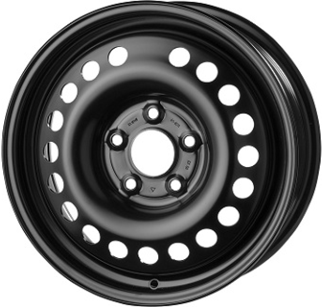 6,5X16 MW STEEL 16247 5/114,3 ET50   CH67,1 Black