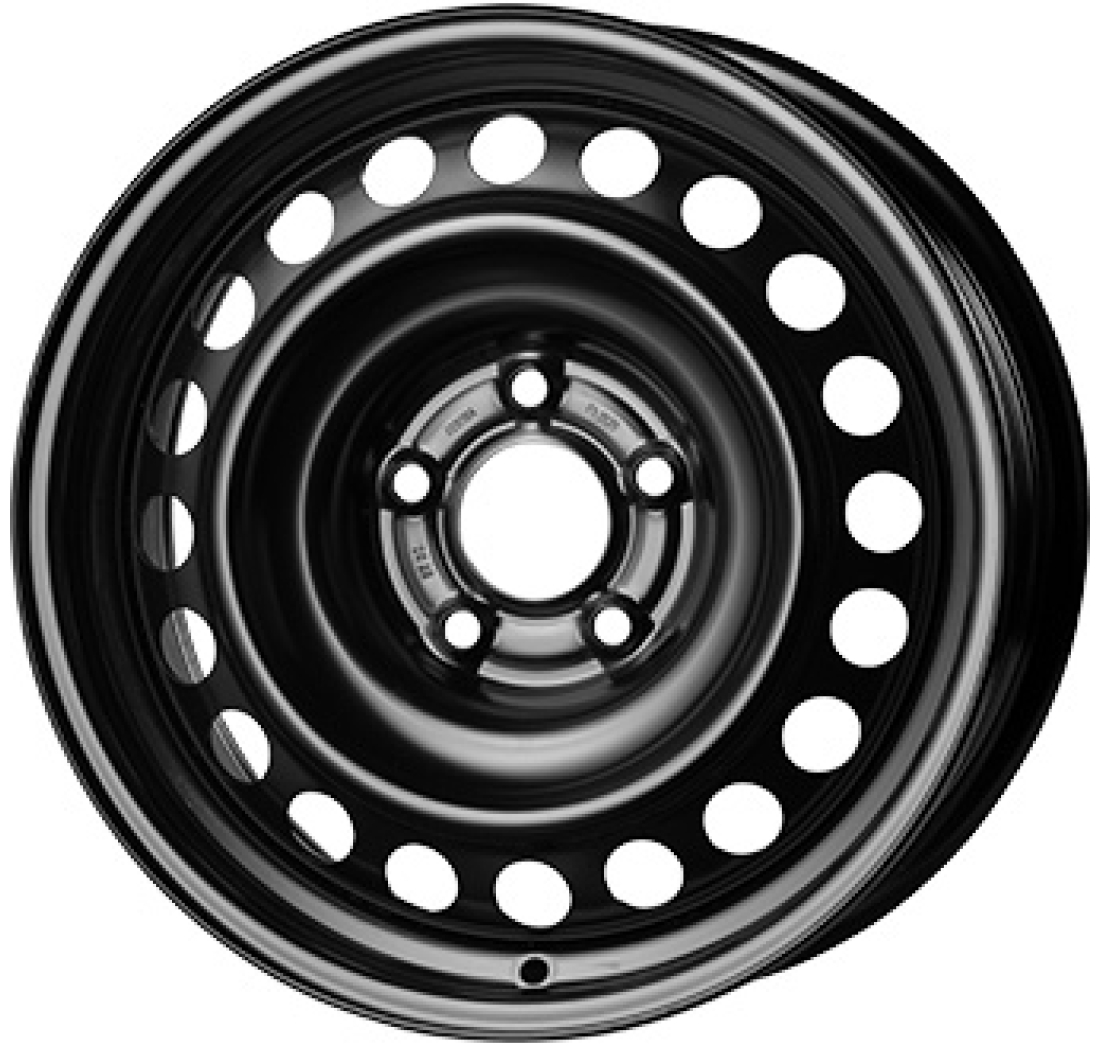 6,5X16 MW STEEL 16284 5/114,3 ET32 CH66,1 Black