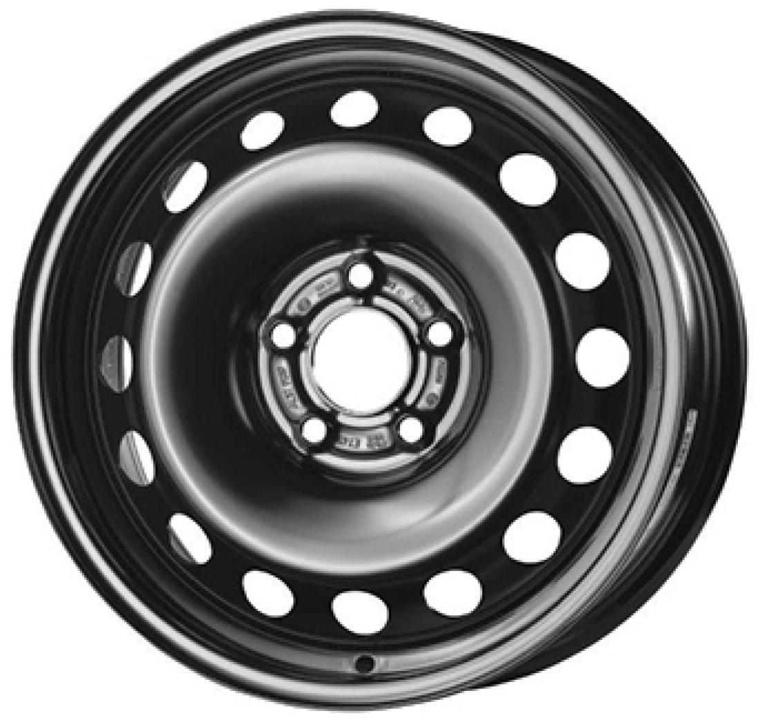 6,5X16 MW STEEL 16286 5/108 ET45 CH63,4 Black