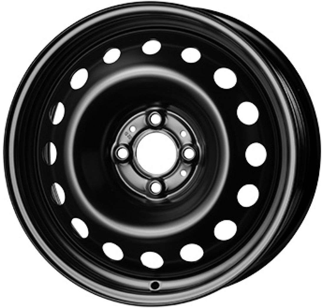 6,5X16 MWD STEEL 16291 4/100 ET43 CH60,1 Black