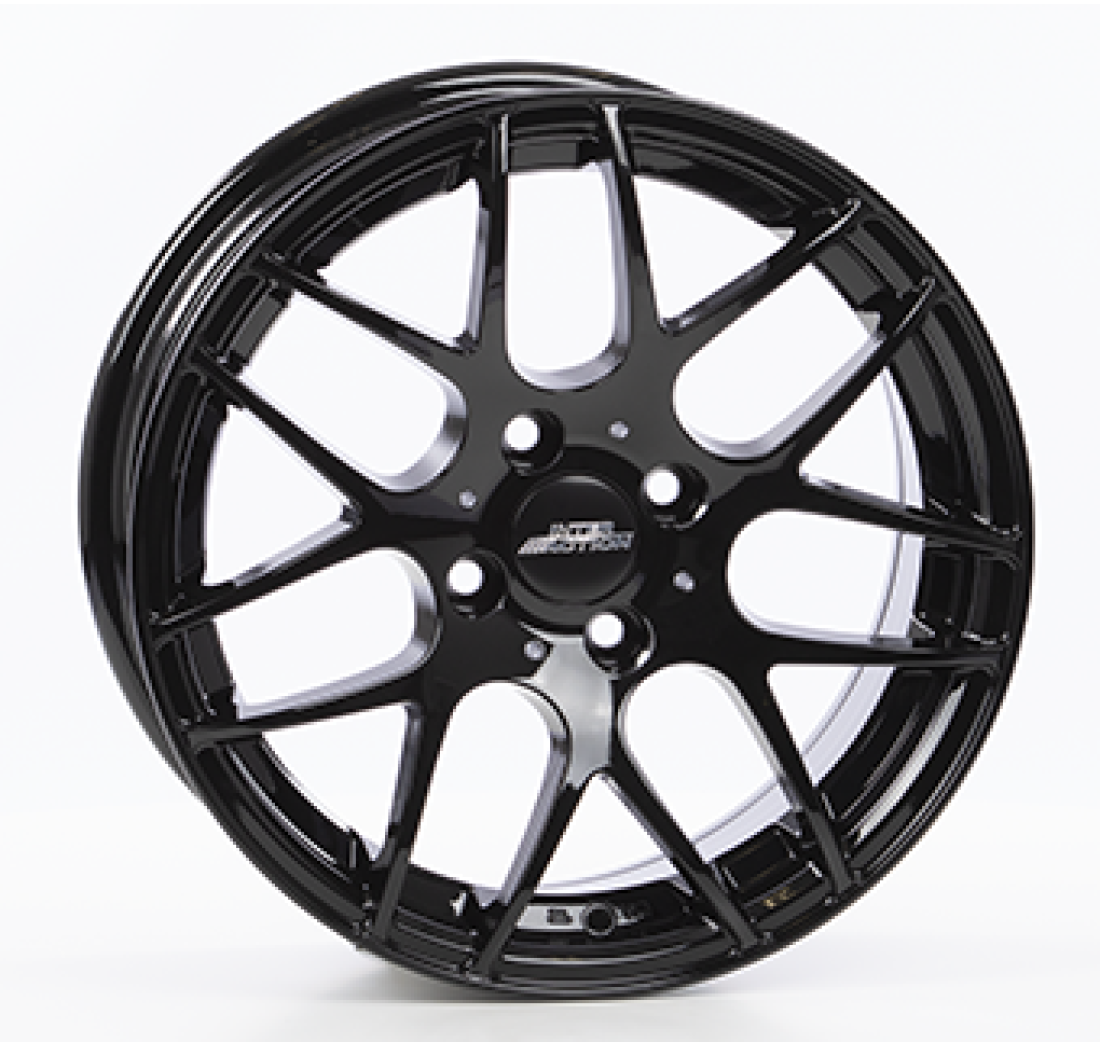 7,0X15 INTER ACTION SPORT 4/100  ET38 CH73,1 7,0 15 38 4X100 INTER ACTION 73,1 Gloss Black
