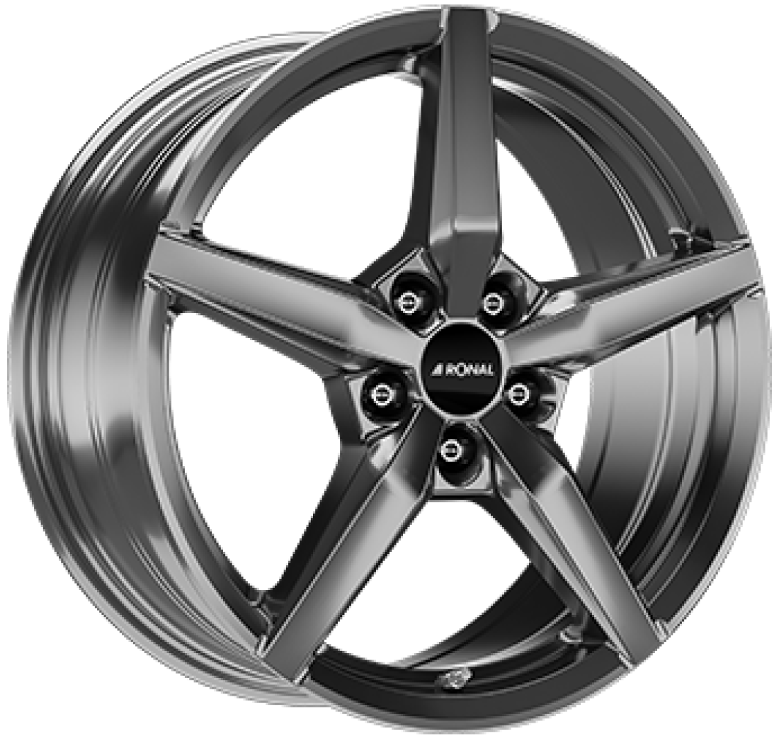 8,0X18 RONAL R69 5/112   ET57 CH66,5 8,0 18 5X112 57 RONAL CB66.5 Gloss Gray