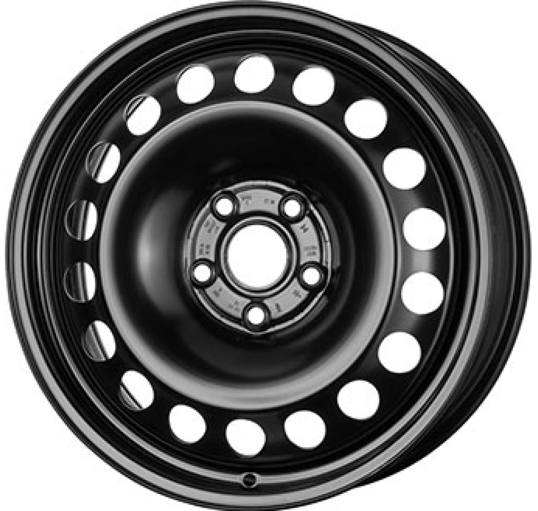 6,5X17 MW STEEL 17021 5/112   ET38   CH57,1 Black