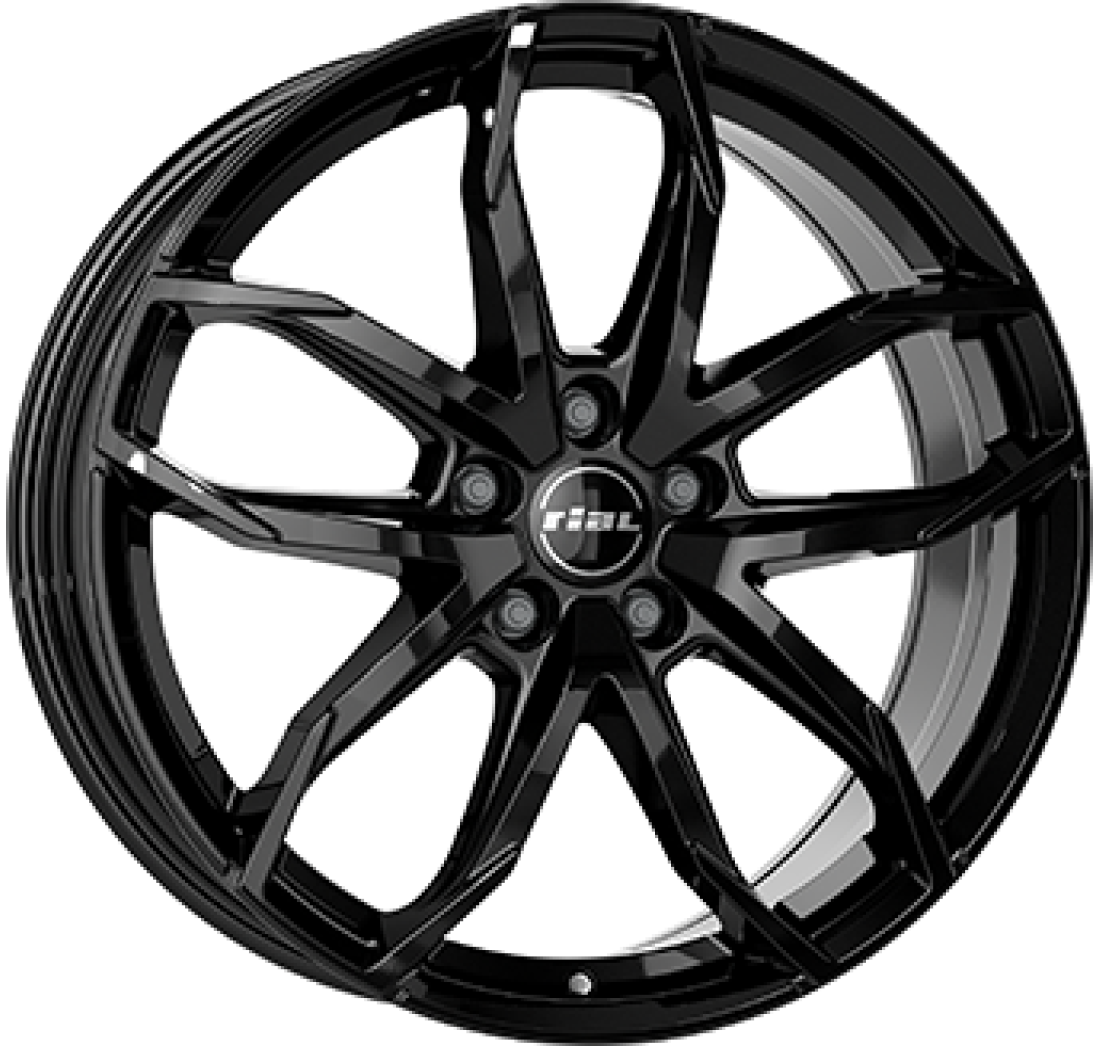 6,5X16 RIAL LUCCA 4/100   ET45 CH63,3 Gloss Black