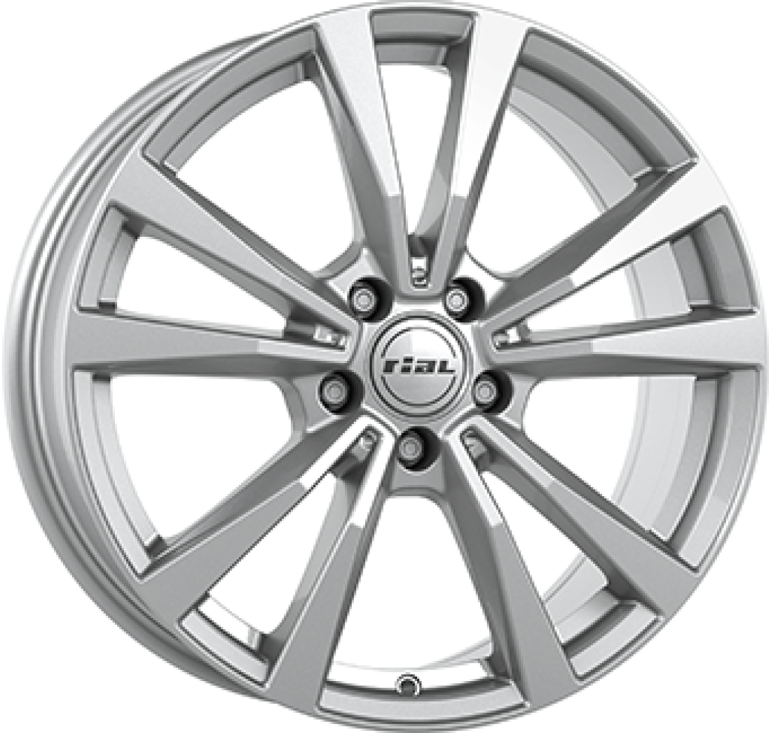 9,0X20 RIAL M12X 5/112   ET20 CH66,4 9,0 20 5X112 20 RIAL CB66.4 Silver