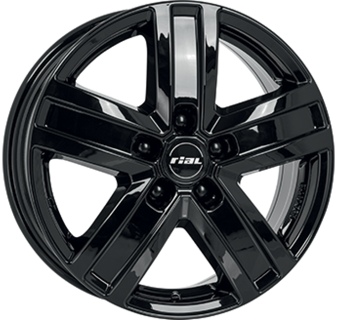6,0X15 RIAL TRANSPORTER 5 5/118   ET68 CH71,1 6,0 15 5X118 68 RIAL CB71.1 Gloss Black