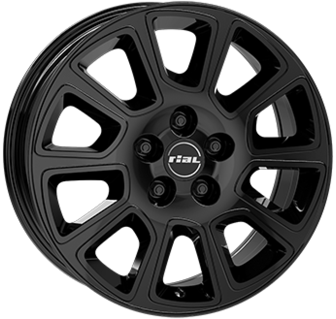 6,0X16 RIAL TRANSPORTER 2 5/118   ET68 CH71,1 Gloss Black
