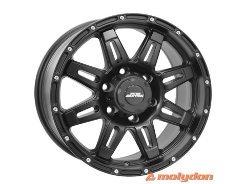 8,0X17 IA GRABBER 6/139,7 ET25 CH110,1 8,0 17 25 6X139 INTER ACTION 110,1 Dull Black